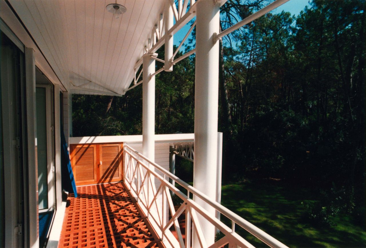 Projet d'architecture pour maison en ossature métallique et bois sur le Bassin d'Arcachon
