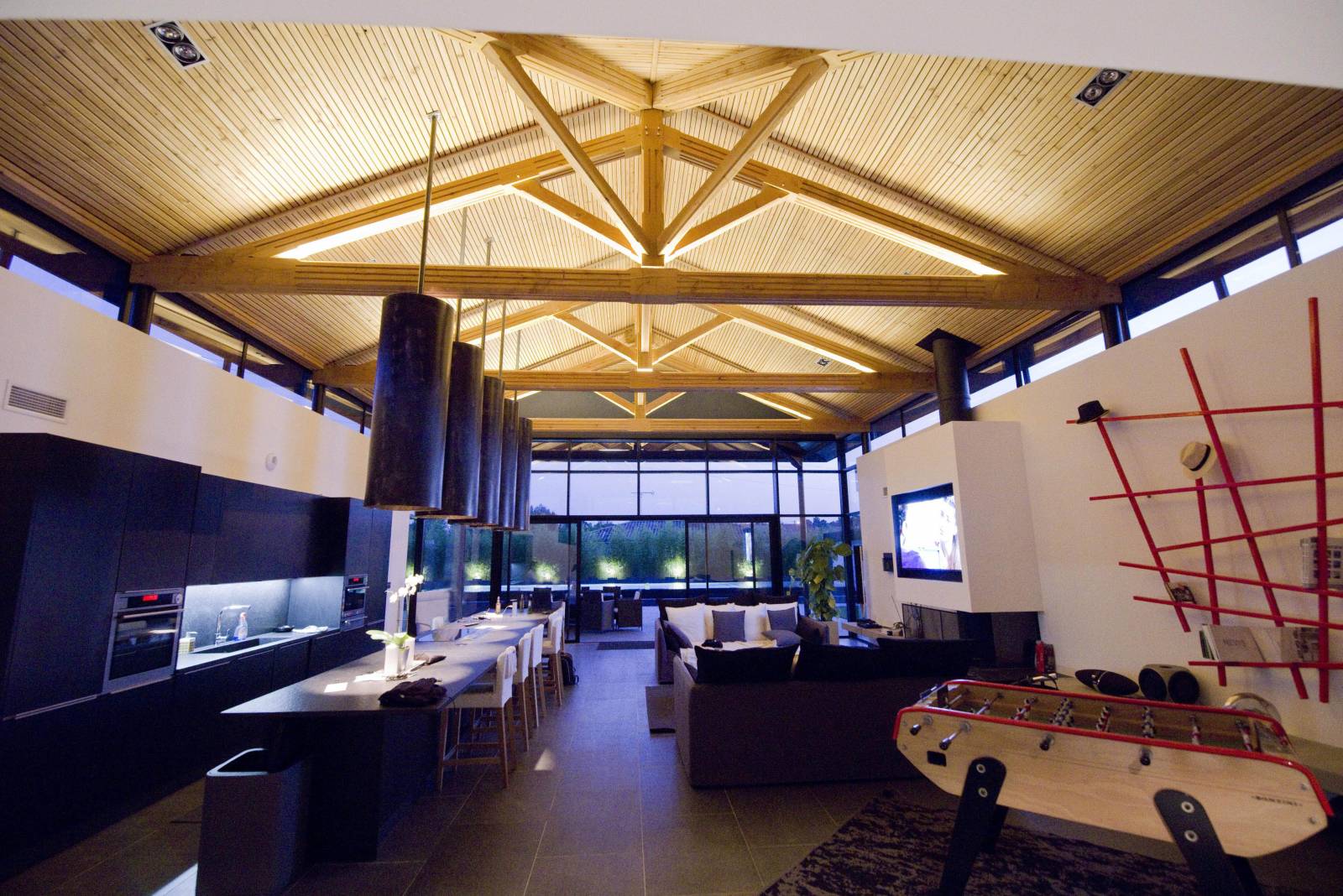 Maison maçonnerie, métal et bois Bordeaux