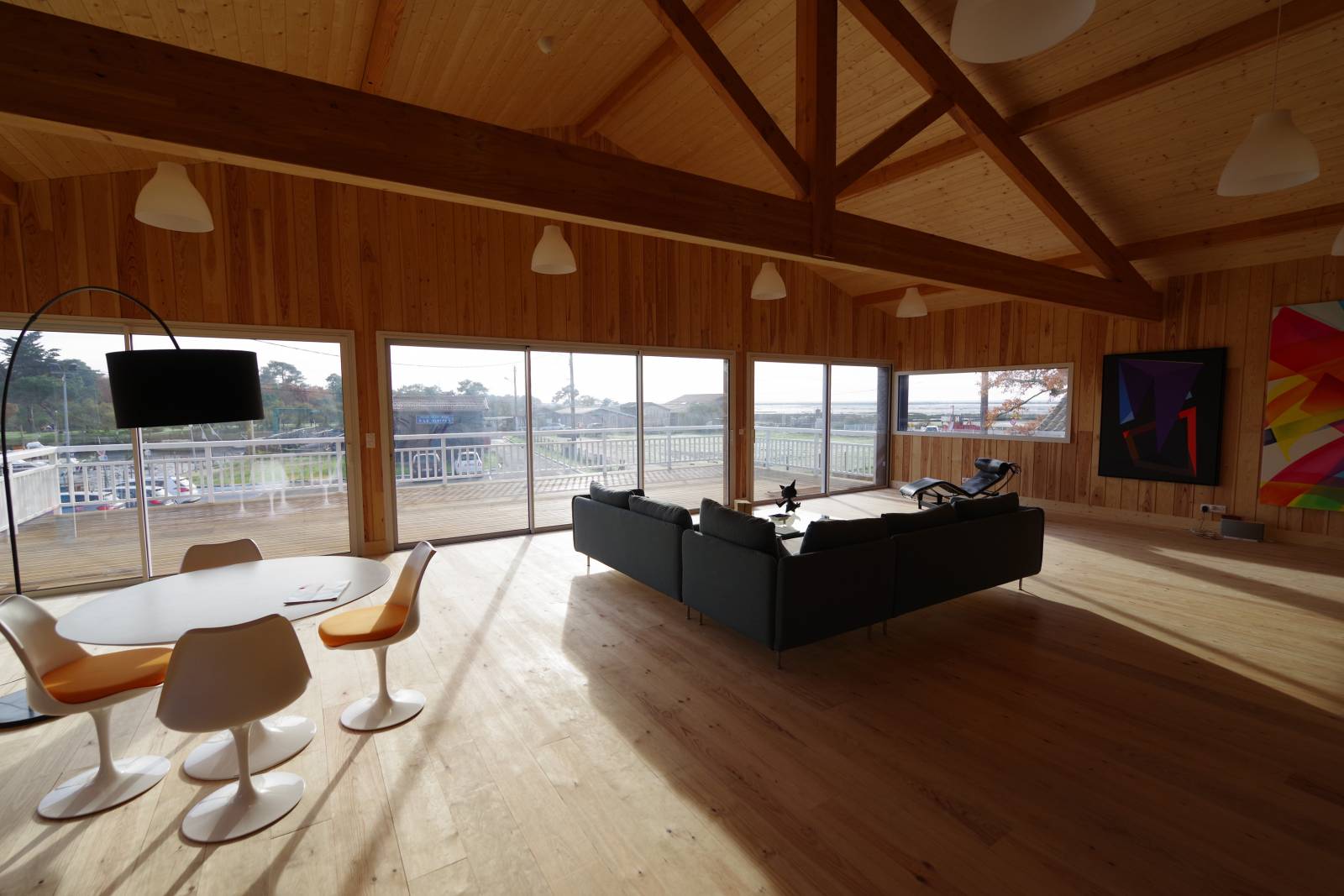 Réalisation architecte projet maison tchanquée Bassin d'Arcachon