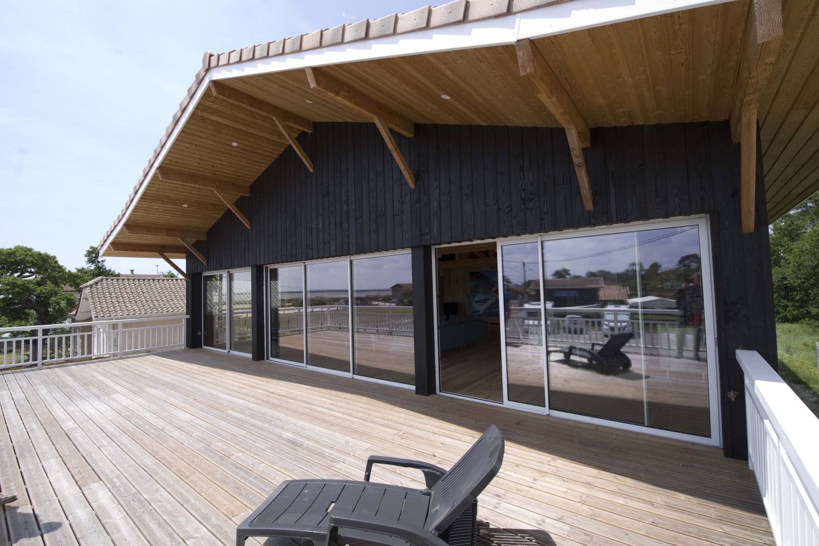 Réalisation architecte projet maison tchanquée Bassin d'Arcachon